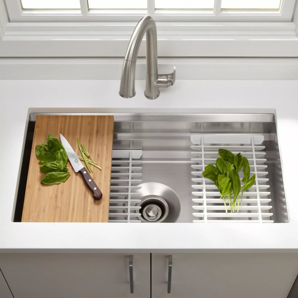 Kohler Prolific® 29" L x 17.75" W x 10.97" D Kitchen Sink with